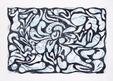 Marine Flora 1 by Claire Lieberman at Oehme Graphics
