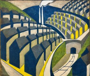 Mining Town #1 by Ursula Fookes at Catherine Burns Fine Art