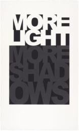 More Light More Shadows by Kenny Hunter at peacock: a workshop for art