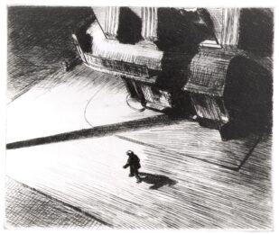 Night Shadows by Edward Hopper at Catherine Burns Fine Art