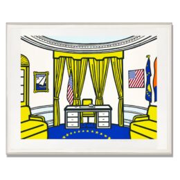 Oval Office (C. 277) by Roy Lichtenstein at Taglialatella Galleries