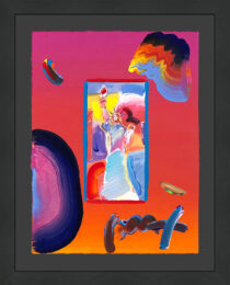 Statue of Liberty (unique mixed media on paper), 2009 by Peter Max at GallArt.com