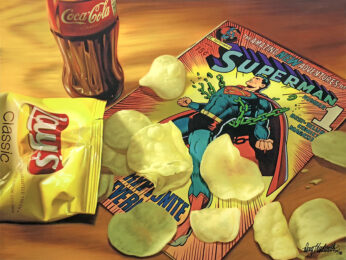 Superchip (large signed giclee on canvas), 2010 by Doug Bloodworth at GallArt.com