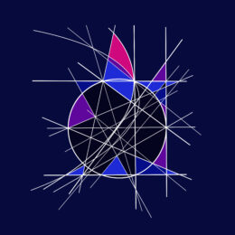 Tangents to a Parabola by Clifford Singer at iMuseum Vegas