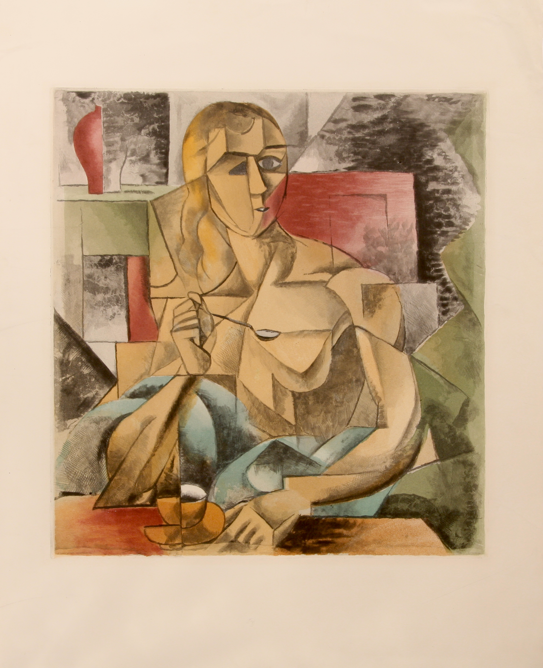 La Tasse de Tea after Metzinger by Jacques Villon