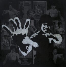 Bruce Lee by Fab 5 Freddy at LeRoy Neiman Center for Print Studies