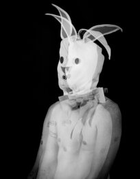 Bunny Hood by Jess Valdivia at Robert Fontaine Gallery