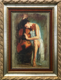 Cadenza (large framed giclee on canvas) by Tomasz Rut at GallArt.com