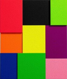 Color, Nine Times by Peter Halley at Dovehouse Contemporary