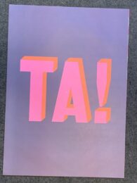Dave Buonaguidi rare Signed edition for charity TA! by Dave Buonaguidi at Brandler Galleries