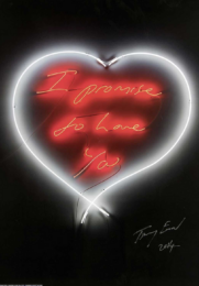 I Promise To Love You by Tracey Emin at Clifton Gallery