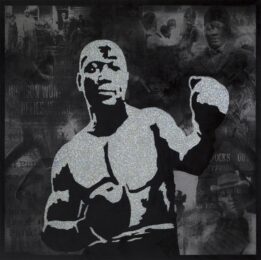 Jack Johnson 2 by Fab 5 Freddy at LeRoy Neiman Center for Print Studies