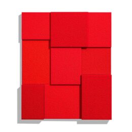 Red, Nine Times by Peter Halley at Dovehouse Contemporary