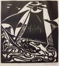 Sailboat by William Zorach at Catherine Burns Fine Art