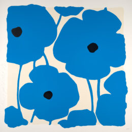 Seven Blues by Donald Sultan at Michael Lisi/Contemporary Art