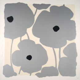 Seven Silvers by Donald Sultan at Michael Lisi/Contemporary Art