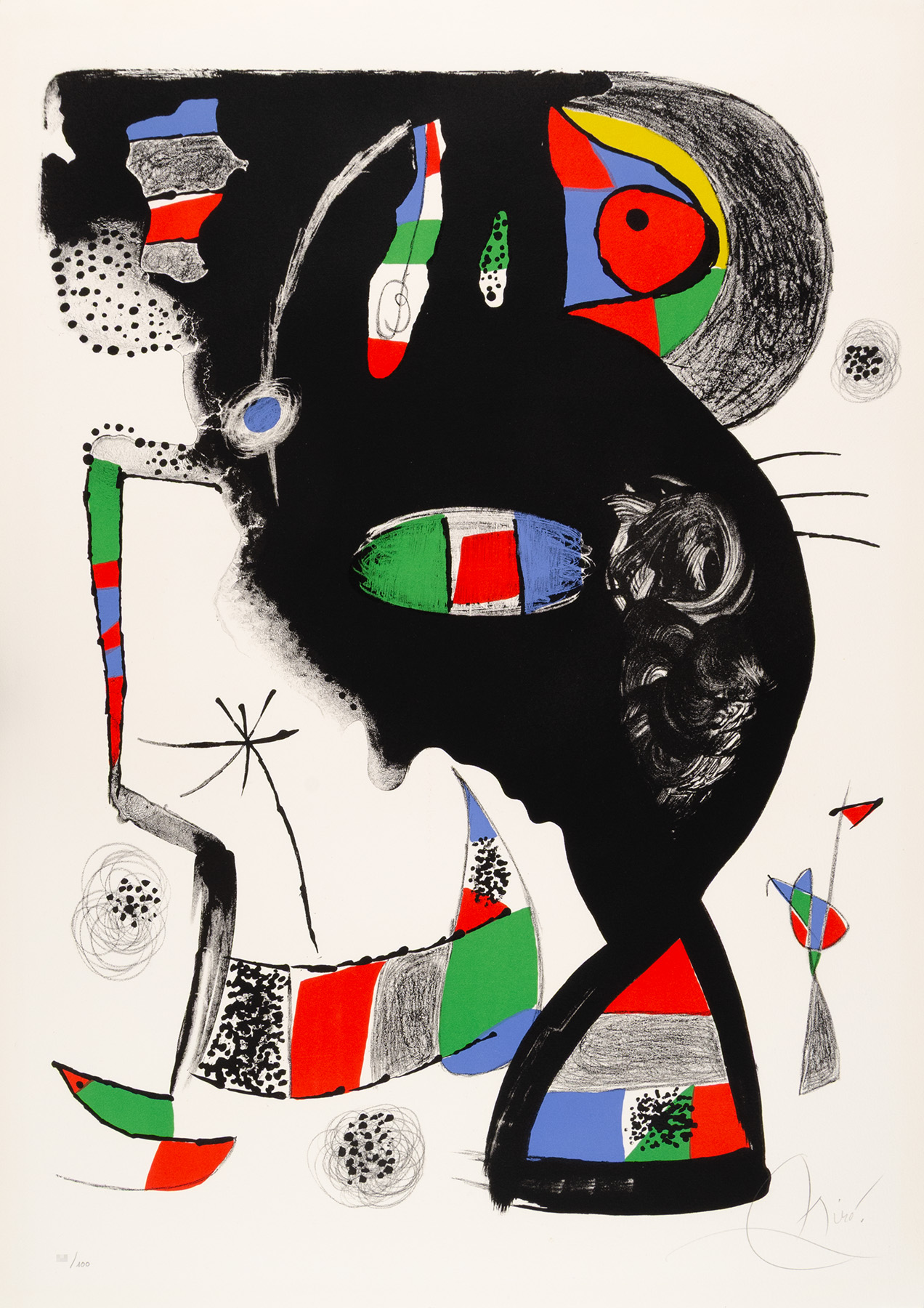 42, Rue Blomet by Joan Miro