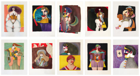 Untitled by Richard Lindner at Jonathan Novak Contemporary Art