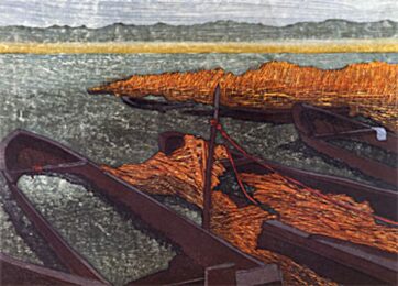 Yoshibune (Thatchboat) by Joshua Rome at ebo Gallery