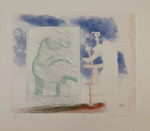 A Picture of Ourselves by David Hockney at Gallery TEN