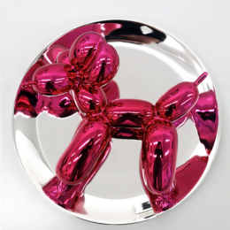 Balloon Dog (Magenta) by Jeff Koons at Clifton Gallery