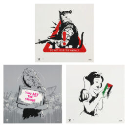 Bethlehem Print Set (3 hand signed screen prints) by Zedsy at GallArt.com