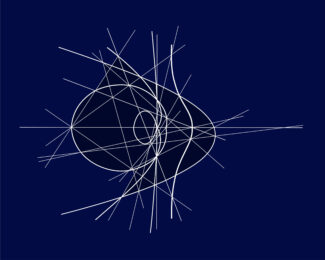 Cardioid. Domain: [0 < Theta < 2Pi] by Clifford Singer at iMuseum Vegas
