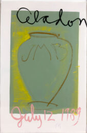 Celadon/Jean-Michel Basquiat by Rene Ricard at Petersburg Press