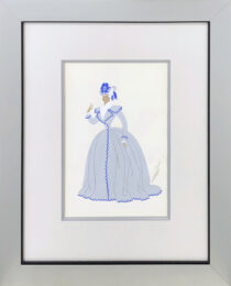 Cosi Fan Tutte Fleurdelise (original gouache on paper) by Erte at GallArt.com