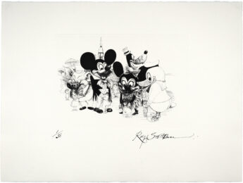 Disneyland by Ralph Steadman at peacock: a workshop for art