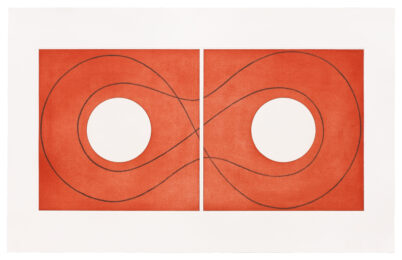 Double Square Frame II by Robert Mangold at Krakow Witkin Gallery