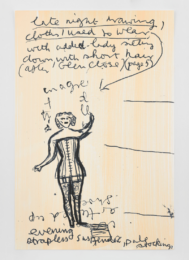 Girl Now meets Girl Then (14) by Rose Wylie at Rene Schmitt Druckgraphik