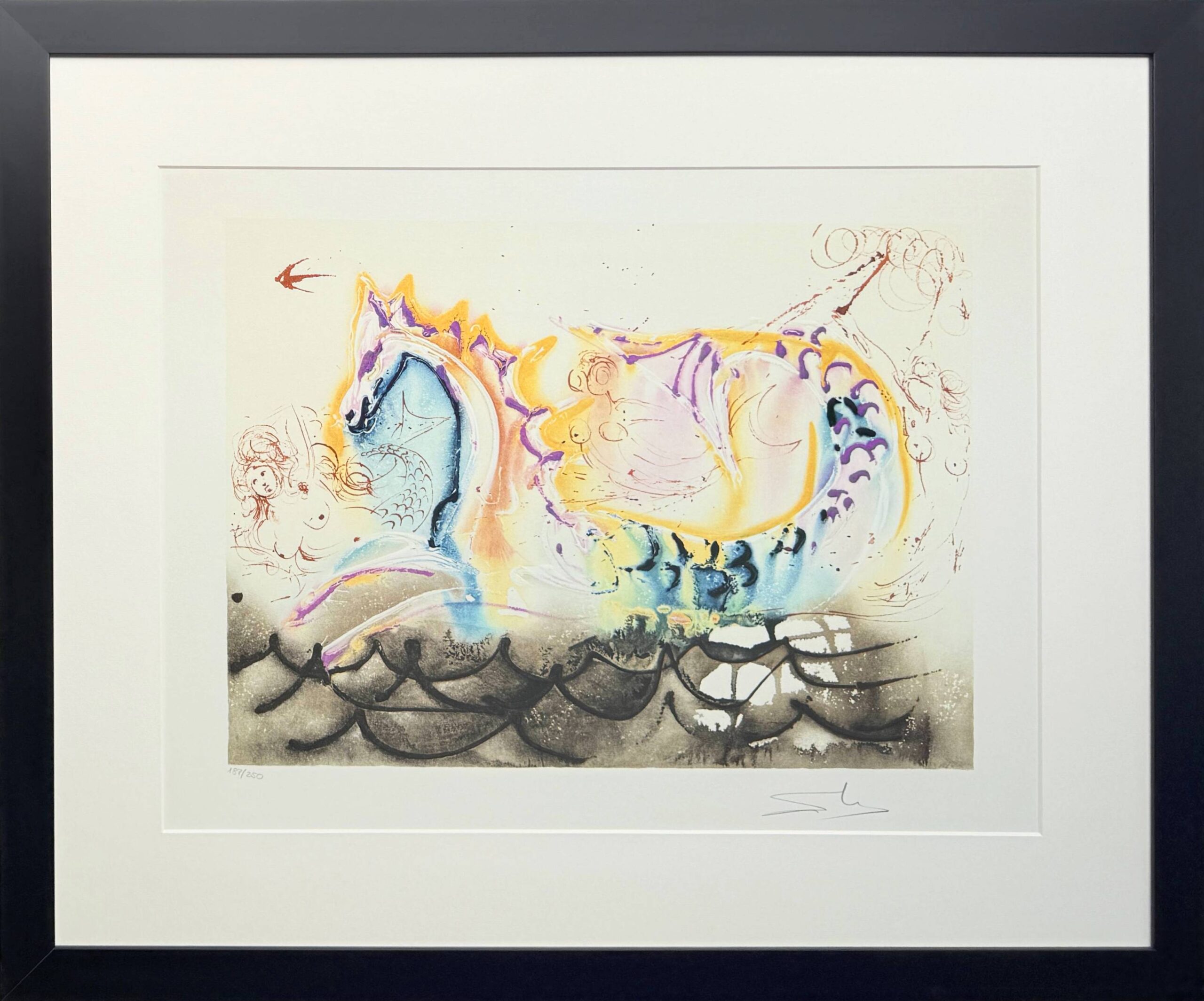 Le cheval marin by Salvador Dalí