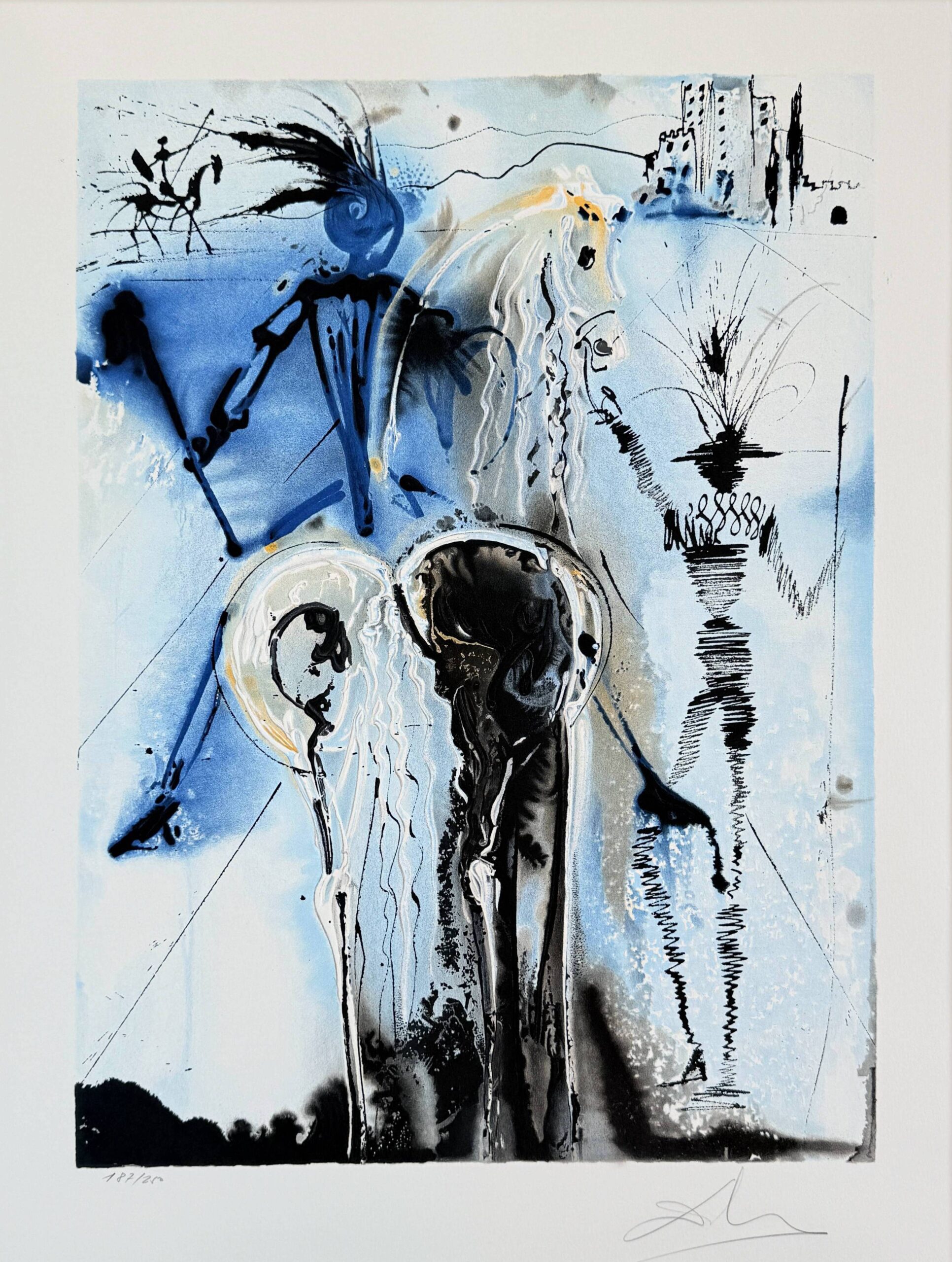 Don Quichotte by Salvador Dalí