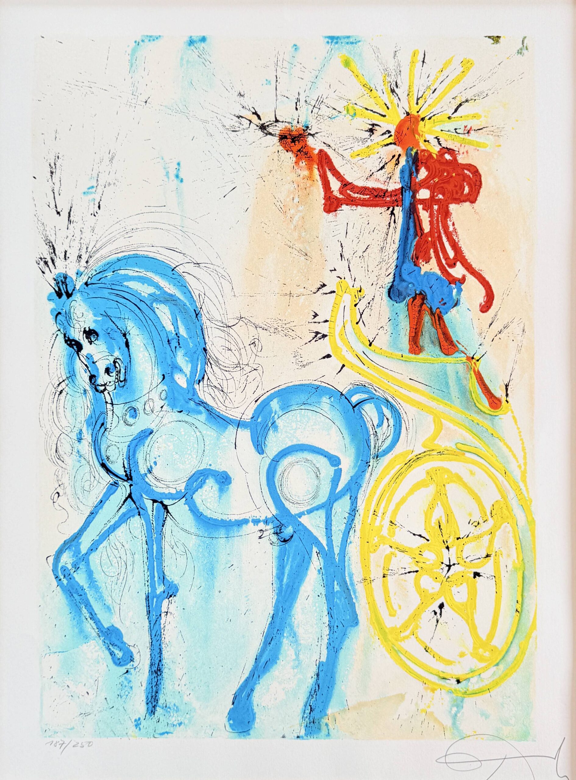 Le cheval de triomphe by Salvador Dalí