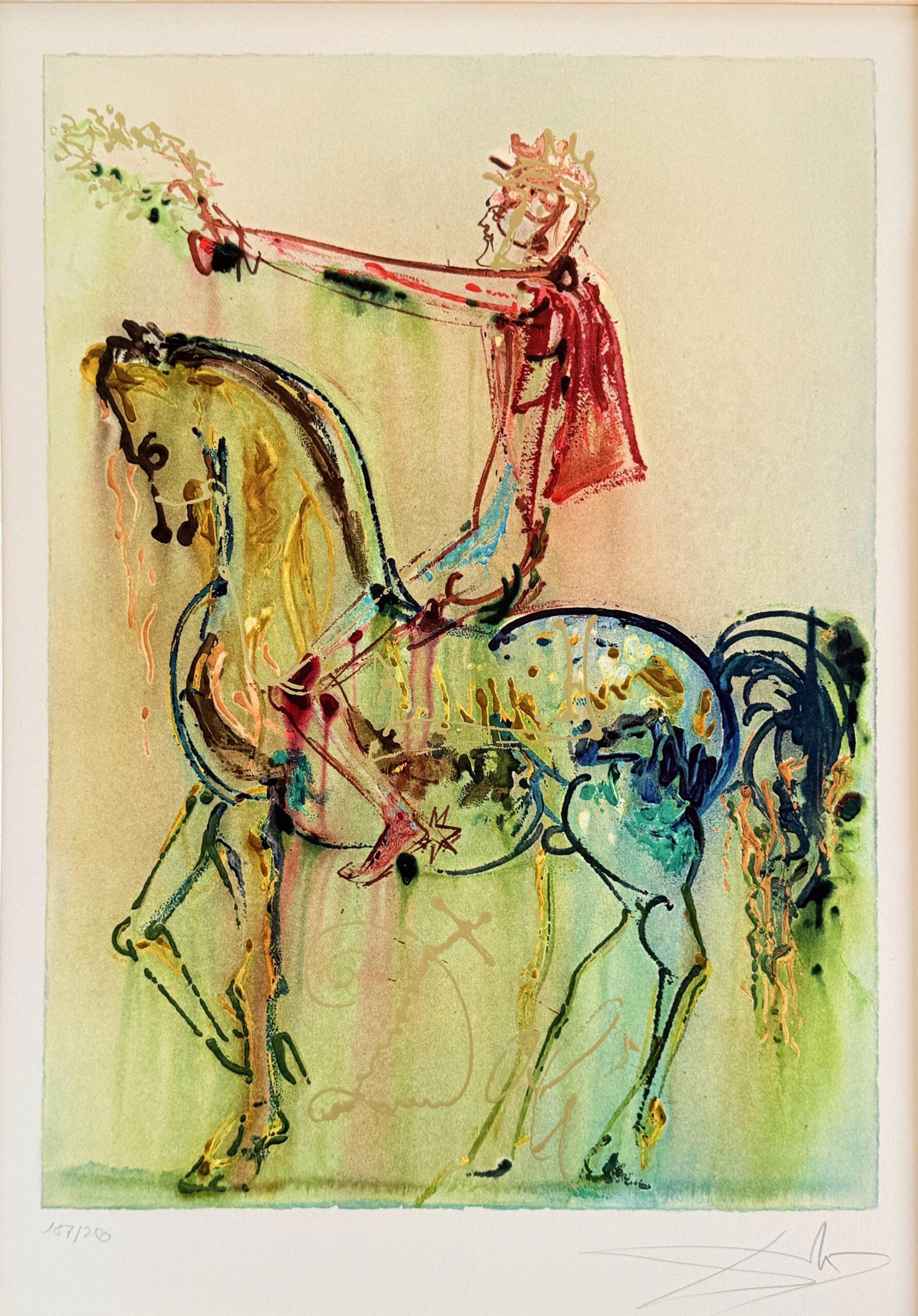Le Chavelier Roman by Salvador Dalí