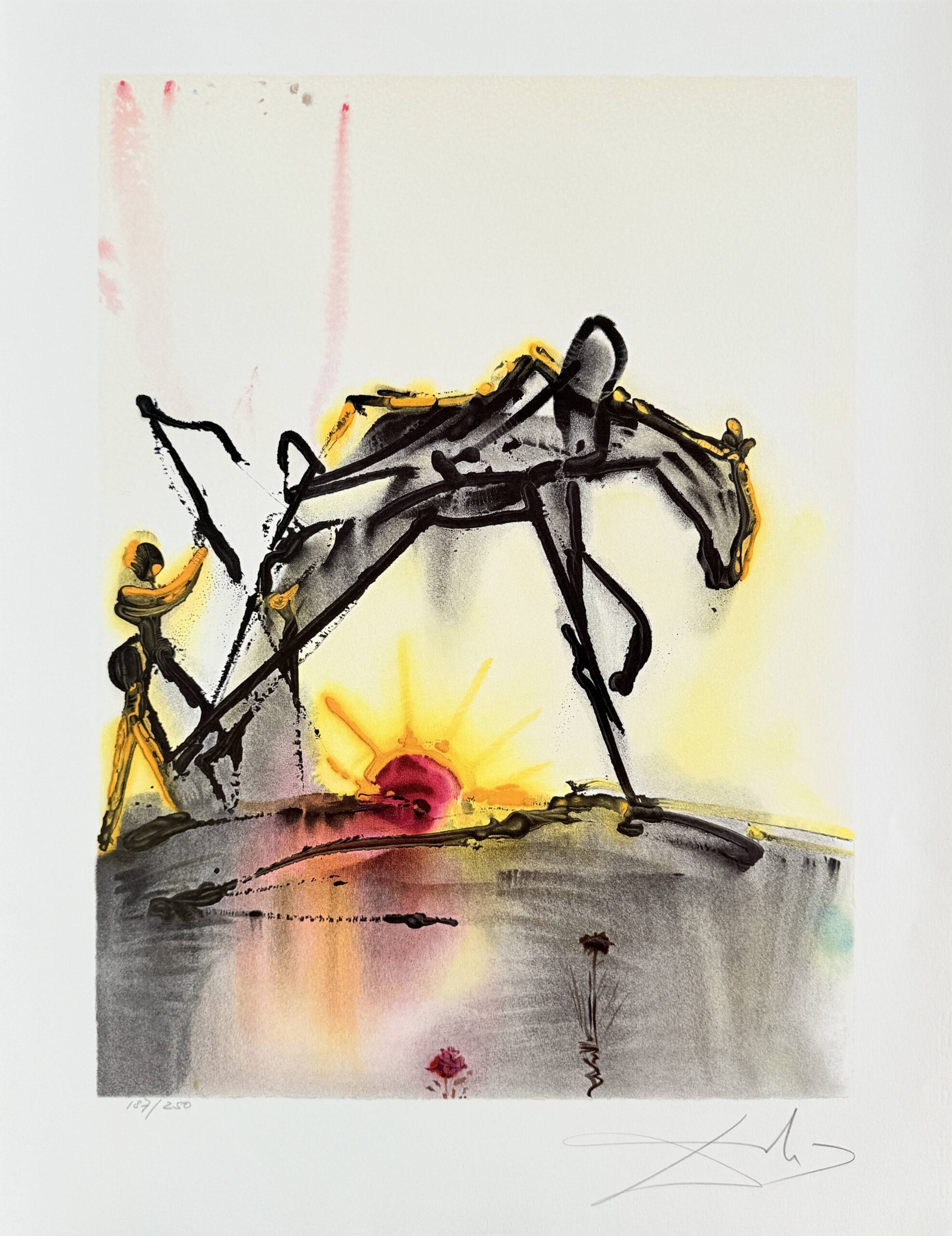 Le cheval de labeur by Salvador Dalí