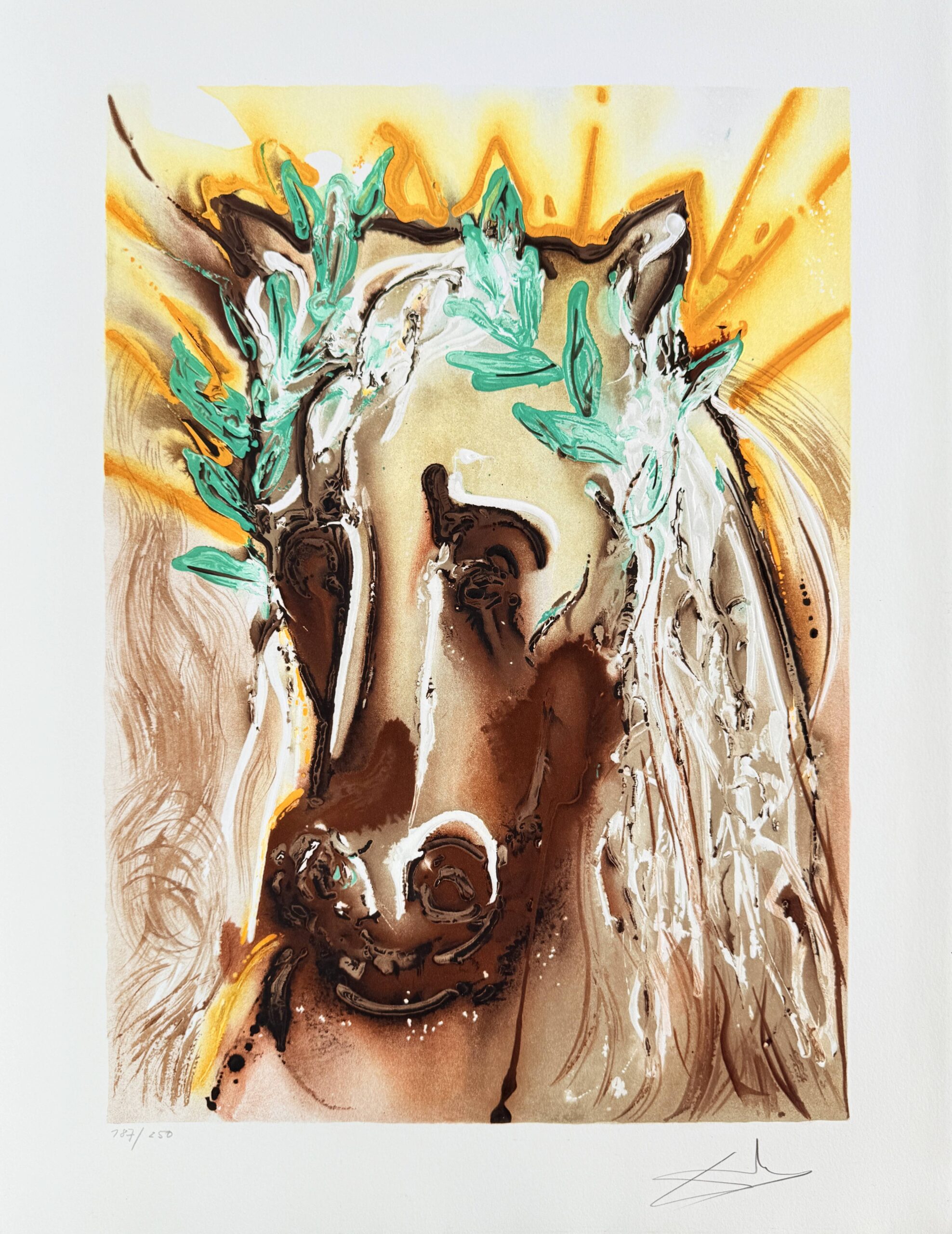 Le cheval du printemps by Salvador Dalí