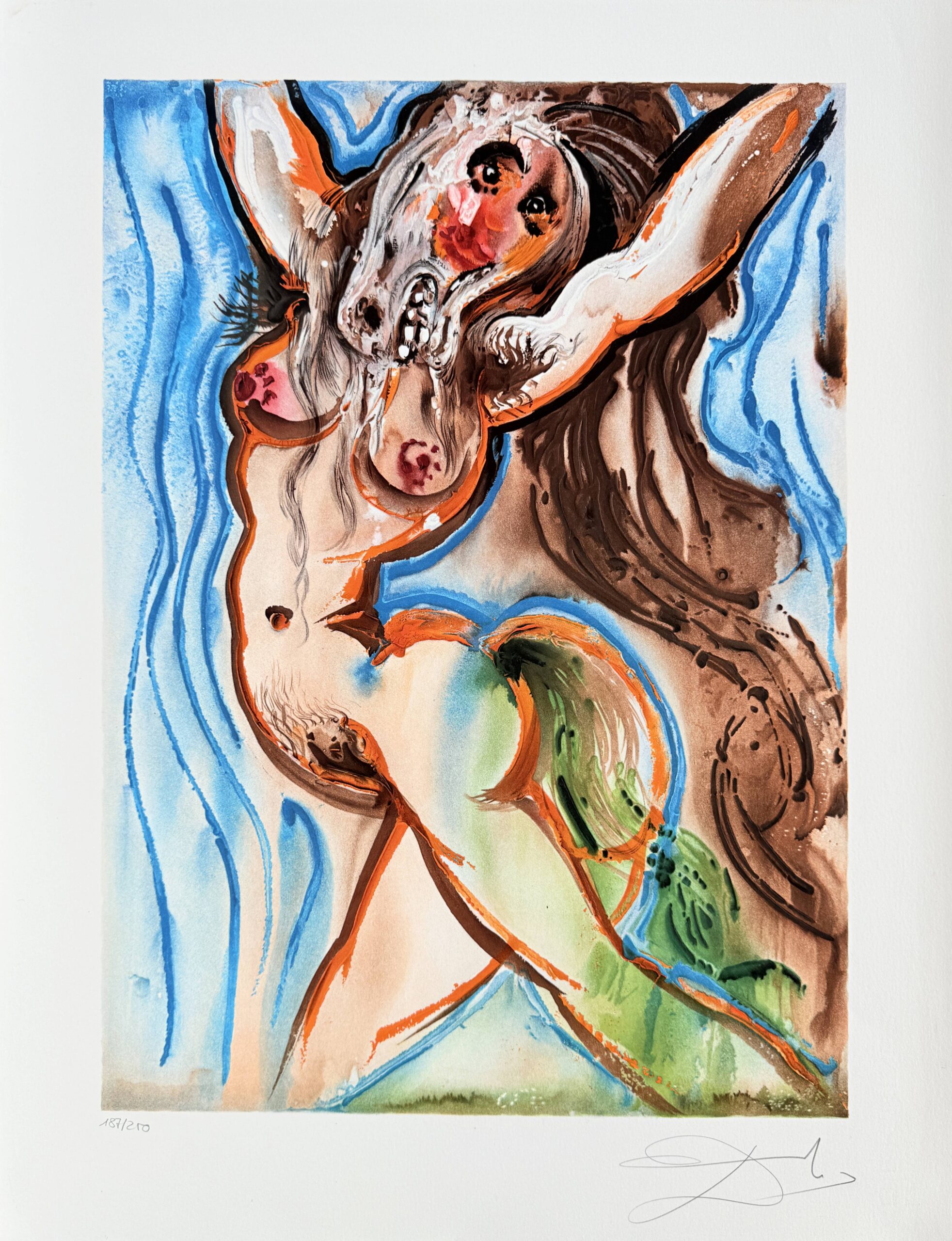 Le femme cheval by Salvador Dalí