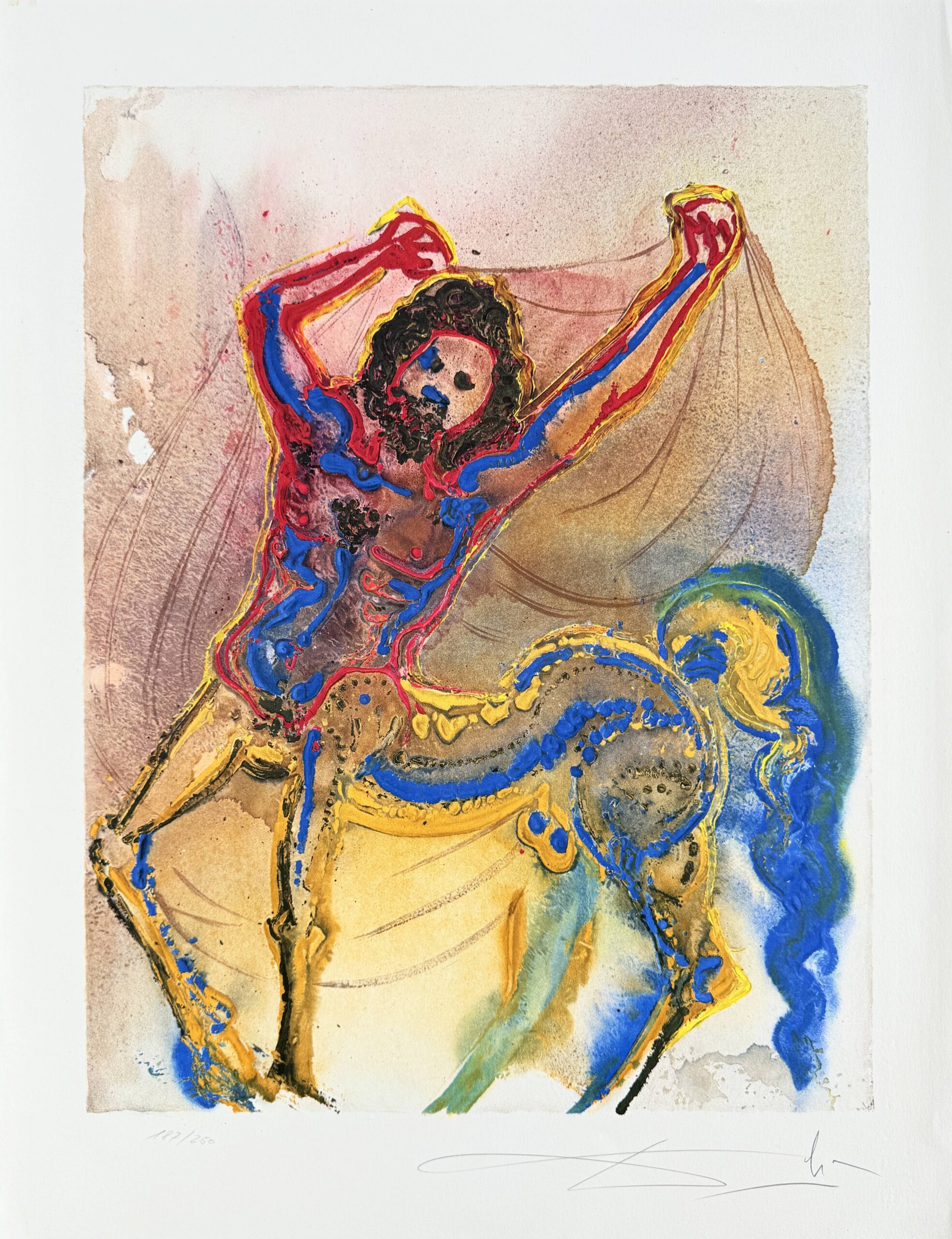 Le centaur de Crête by Salvador Dalí