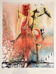 Le chavelier Moyenâgeux by Salvador Dalí at Epicentrum Art Gallery