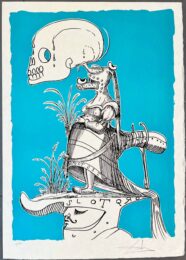Les Songes Drôlatiques de Pantagruel, Planche III by Salvador Dalí at Epicentrum Art Gallery