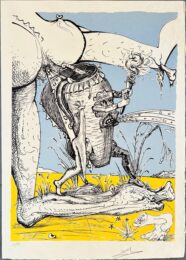 Les Songes Drôlatiques de Pantagruel, Planche V by Salvador Dalí at Epicentrum Art Gallery