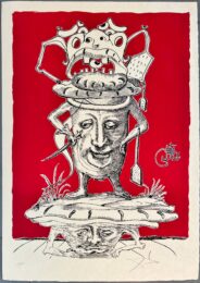 Les Songes Drôlatiques de Pantagruel, Planche XII by Salvador Dalí at Epicentrum Art Gallery