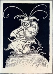 Les Songes Drôlatiques de Pantagruel, Planche XIX by Salvador Dalí at Epicentrum Art Gallery
