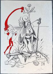 Les Songes Drôlatiques de Pantagruel, Planche XVIII by Salvador Dalí at Epicentrum Art Gallery