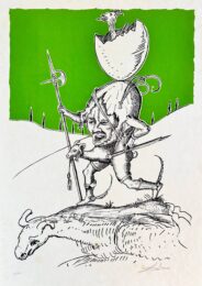 Les Songes Drôlatiques de Pantagruel, Planche XVII by Salvador Dalí at Epicentrum Art Gallery