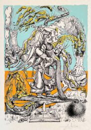 Les Songes Drôlatiques de Pantagruel, Planche XXI by Salvador Dalí at Epicentrum Art Gallery