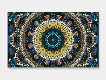 Psychedelic from the Kaleidoscopes, H18-3 by Damien Hirst at Clifton Gallery