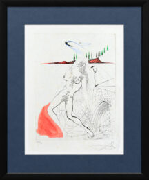 Salvador Dali – Femme à la fontaine (Woman at the Fountain) by Salvador Dalí at Epicentrum Art Gallery